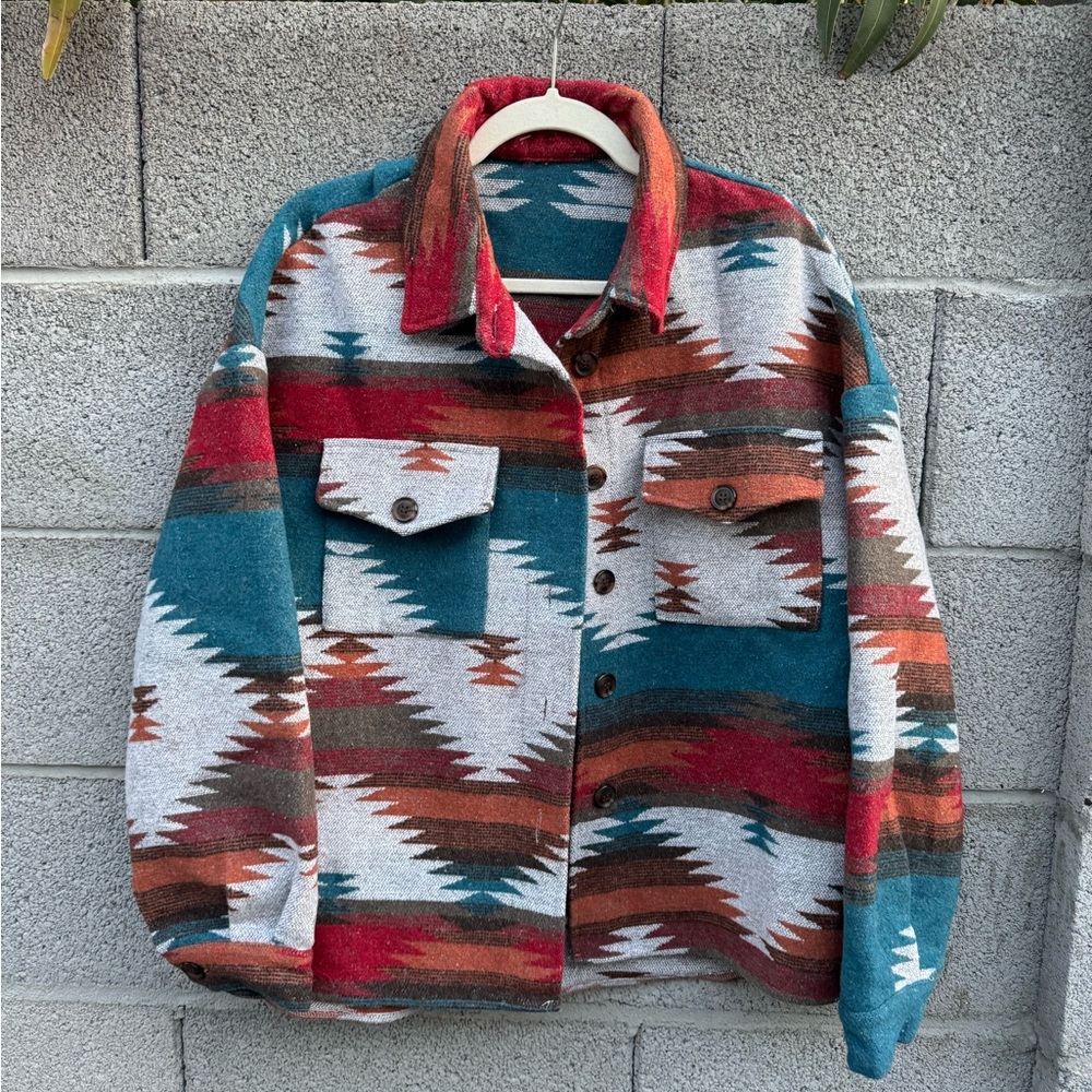 Southwest Button Up Jacket